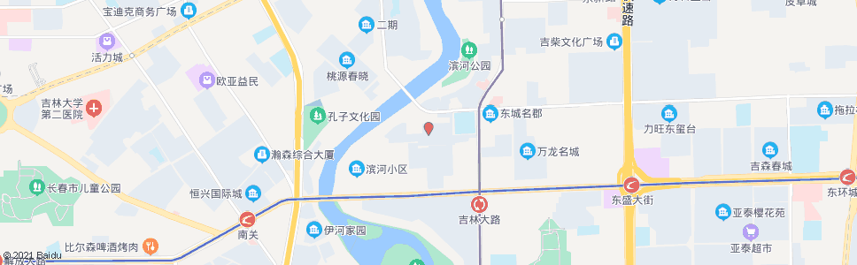 长春滨河新村_公交站地图_长春公交_妙搜公交查询2024