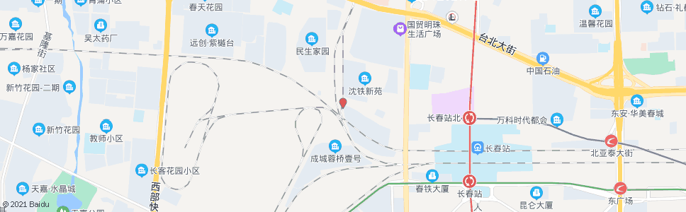 长春铁北二路(东)_公交站地图_长春公交_妙搜公交查询2024