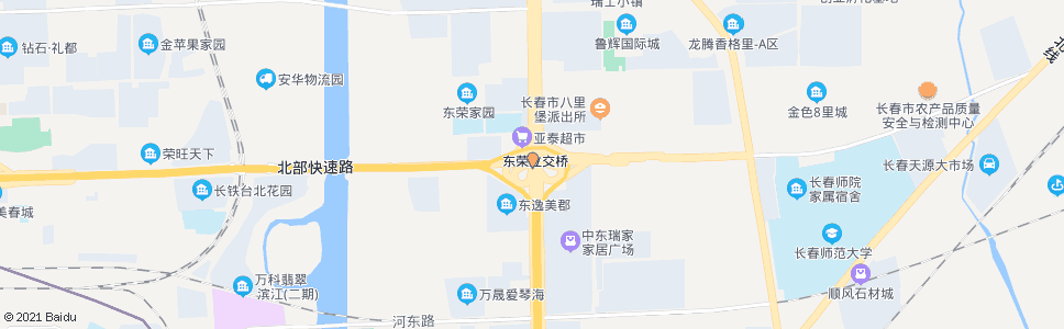 长春远达大街(东荣大路)_公交站地图_长春公交_妙搜公交查询2024