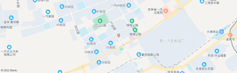长春西四商场_公交站地图_长春公交_妙搜公交查询2024