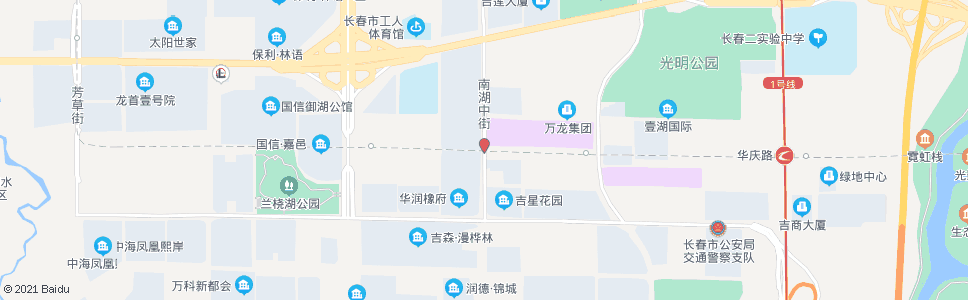 长春南湖中街_公交站地图_长春公交_妙搜公交查询2024