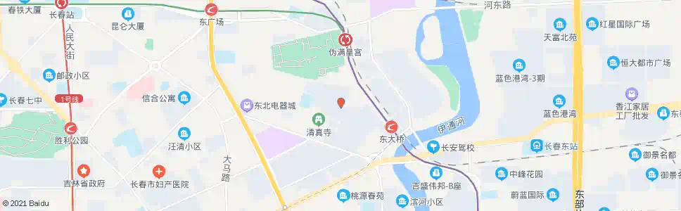 长春长通家园_公交站地图_长春公交_妙搜公交查询2024