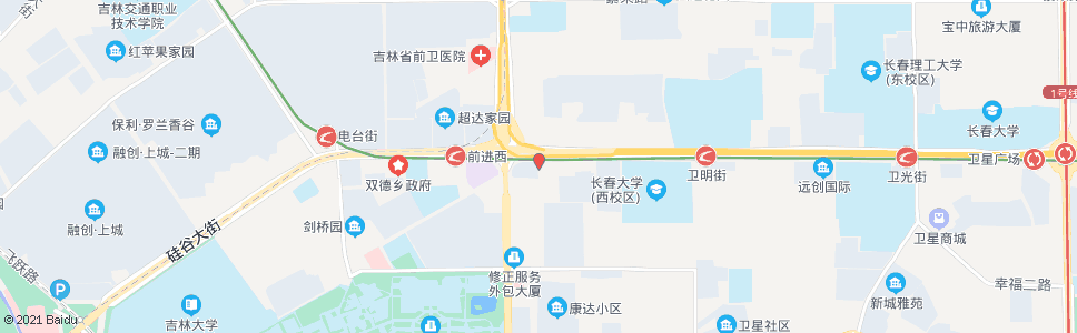 长春卫民街_公交站地图_长春公交_妙搜公交查询2024