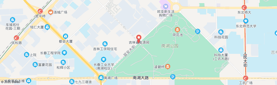 长春湖西路(延安大街)_公交站地图_长春公交_妙搜公交查询2024