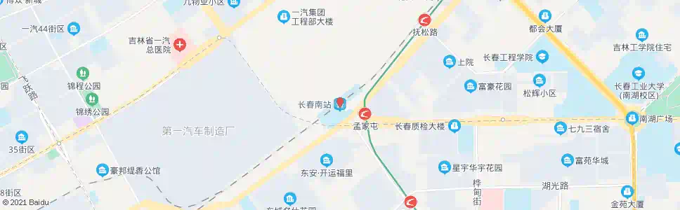 长春开运街_公交站地图_长春公交_妙搜公交查询2024