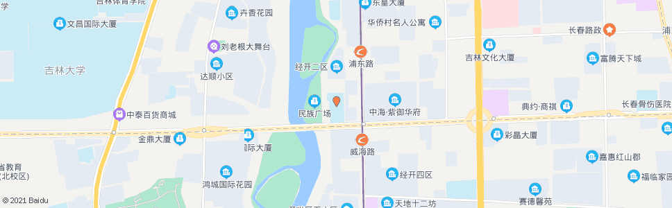 长春市九十七中学_公交站地图_长春公交_妙搜公交查询2024