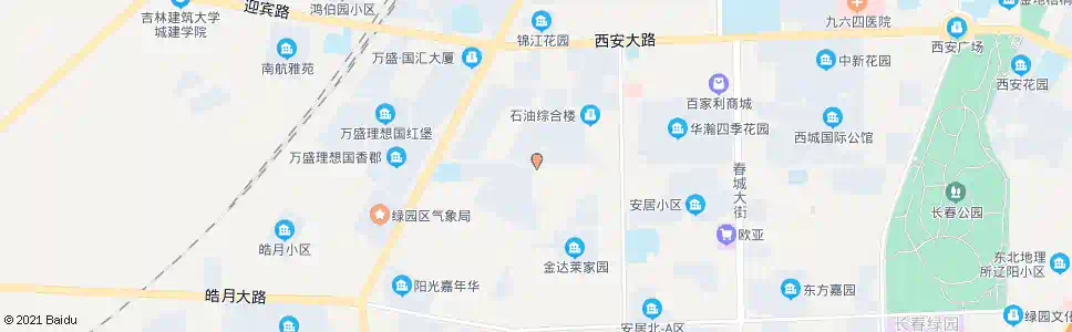 长春第二干休所西门_公交站地图_长春公交_妙搜公交查询2024