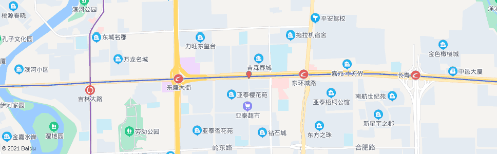 长春福安街(吉林大路)_公交站地图_长春公交_妙搜公交查询2024