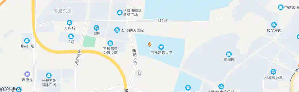 长春建工学院_公交站地图_长春公交_妙搜公交查询2024