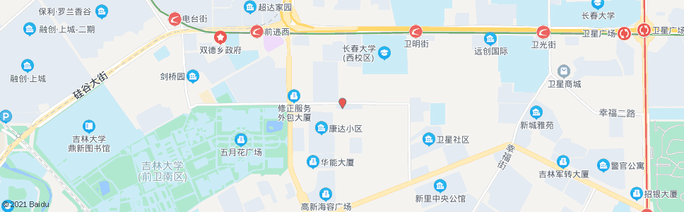 长春林园路(修正路)_公交站地图_长春公交_妙搜公交查询2024