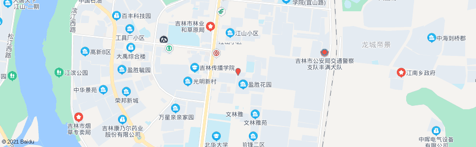 吉林长江街_公交站地图_吉林公交_妙搜公交查询2024