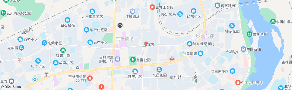 吉林上海路_公交站地图_吉林公交_妙搜公交查询2024