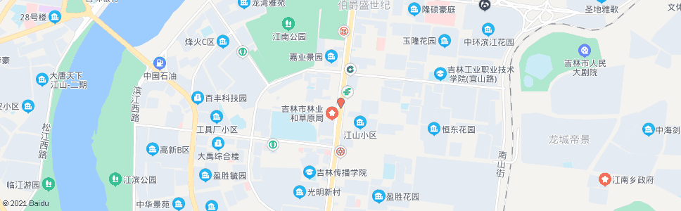 吉林宝山路_公交站地图_吉林公交_妙搜公交查询2024