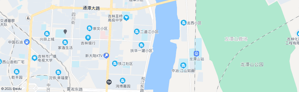 吉林通江路_公交站地图_吉林公交_妙搜公交查询2024