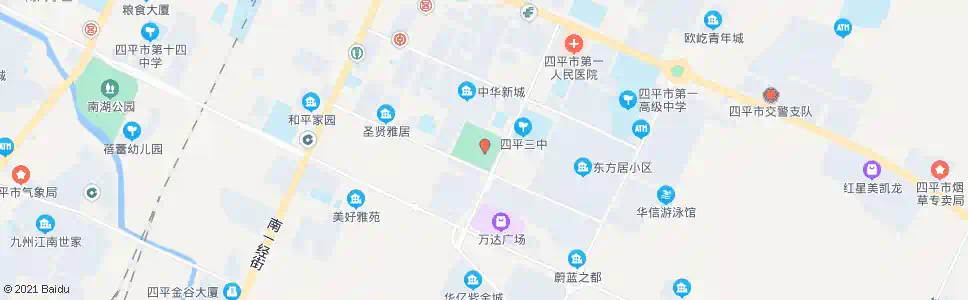 四平铁东广场_公交站地图_四平公交_妙搜公交查询2024