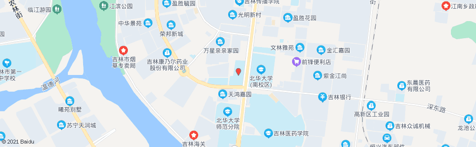 通化二中_公交站地图_通化公交_妙搜公交查询2024