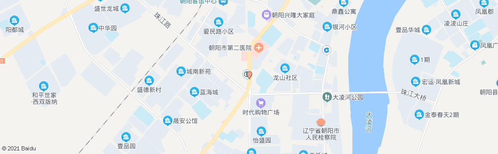 朝阳珠江广场_公交站地图_朝阳公交_妙搜公交查询2024
