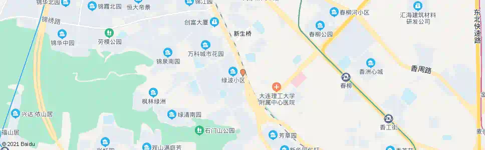 大连绿波小区_公交站地图_大连公交_妙搜公交查询2024