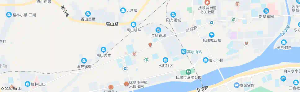 抚顺顺城中心医院_公交站地图_抚顺公交_妙搜公交查询2024