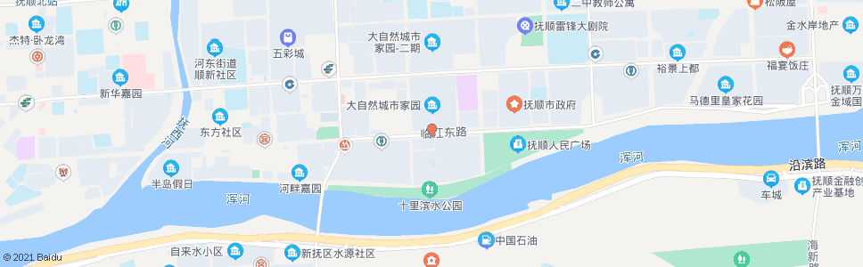 抚顺隆城街南_公交站地图_抚顺公交_妙搜公交查询2024
