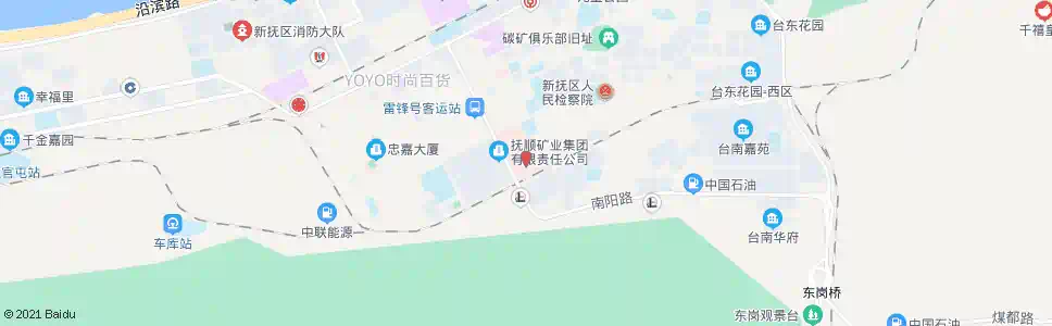 抚顺抚矿总医院_公交站地图_抚顺公交_妙搜公交查询2024