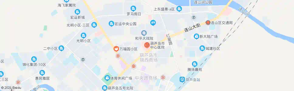 葫芦岛连山区医院_公交站地图_葫芦岛公交_妙搜公交查询2024