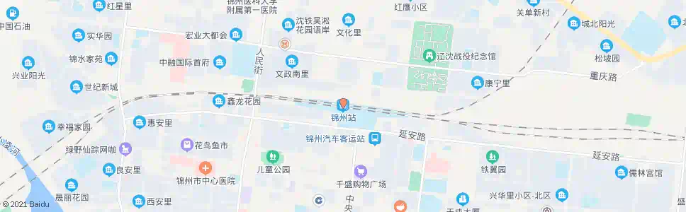 锦州锦铁运校_公交站地图_锦州公交_妙搜公交查询2024