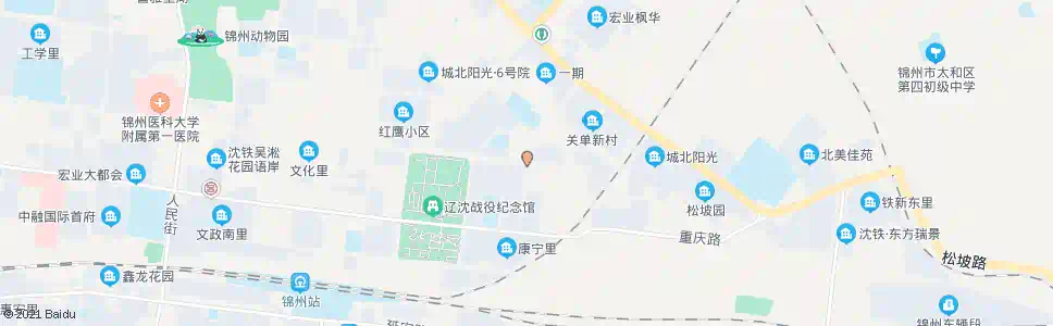 锦州北京路_公交站地图_锦州公交_妙搜公交查询2024