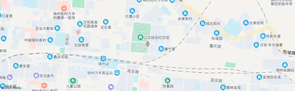 锦州园林管理处_公交站地图_锦州公交_妙搜公交查询2024