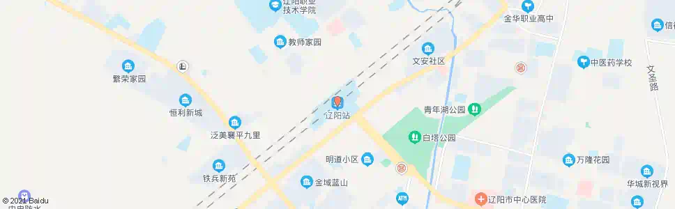 辽阳南新华_公交站地图_辽阳公交_妙搜公交查询2024