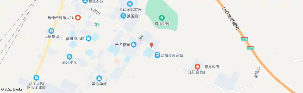 辽阳县三高中_公交站地图_辽阳公交_妙搜公交查询2024