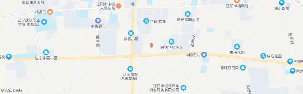 辽阳体育场_公交站地图_辽阳公交_妙搜公交查询2024