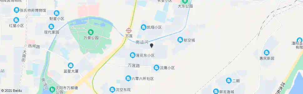 沈阳江东街小河沿路_公交站地图_沈阳公交_妙搜公交查询2024