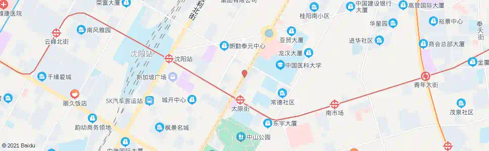 沈阳沈阳古玩城_公交站地图_沈阳公交_妙搜公交查询2024