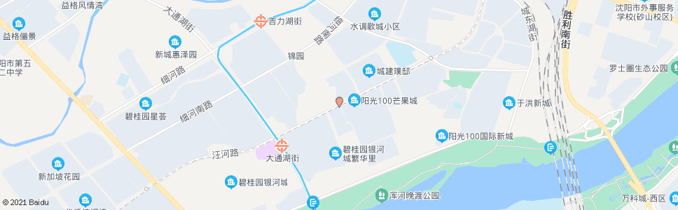沈阳省路桥二公司_公交站地图_沈阳公交_妙搜公交查询2024