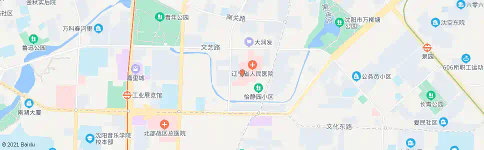 沈阳省金秋医院_公交站地图_沈阳公交_妙搜公交查询2024