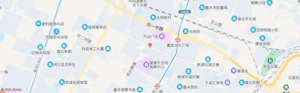 沈阳小北一路景星街_公交站地图_沈阳公交_妙搜公交查询2024