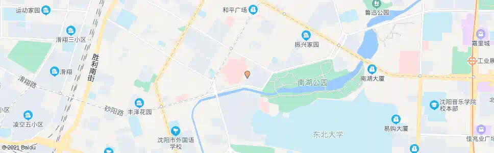 沈阳中兴街砂阳路_公交站地图_沈阳公交_妙搜公交查询2024