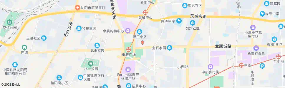 沈阳市中级法院_公交站地图_沈阳公交_妙搜公交查询2024