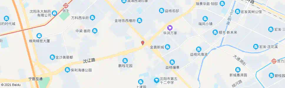 沈阳山东堡_公交站地图_沈阳公交_妙搜公交查询2024