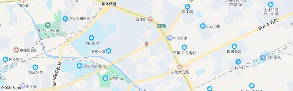 沈阳联合路辽沈二街_公交站地图_沈阳公交_妙搜公交查询2024