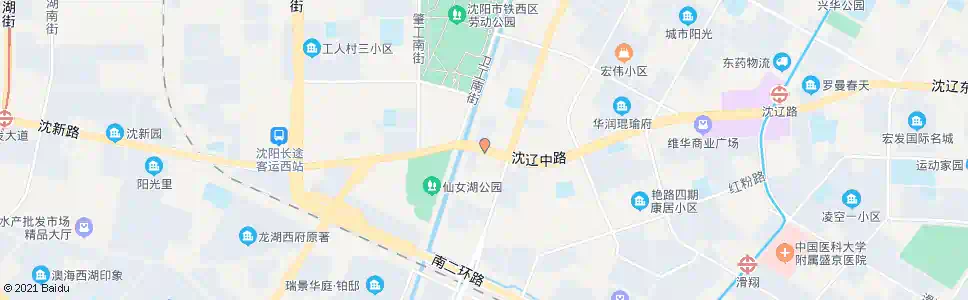 沈阳西部货运中心北_公交站地图_沈阳公交_妙搜公交查询2024