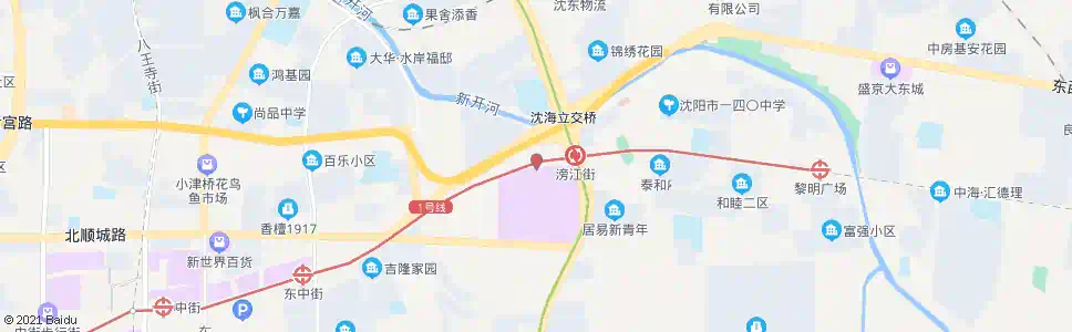 沈阳龙之梦亚太城_公交站地图_沈阳公交_妙搜公交查询2024