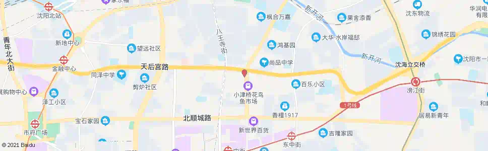 沈阳横街_公交站地图_沈阳公交_妙搜公交查询2024