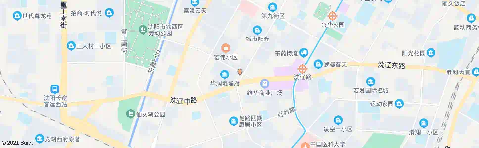 沈阳工业大学兴顺校区_公交站地图_沈阳公交_妙搜公交查询2024