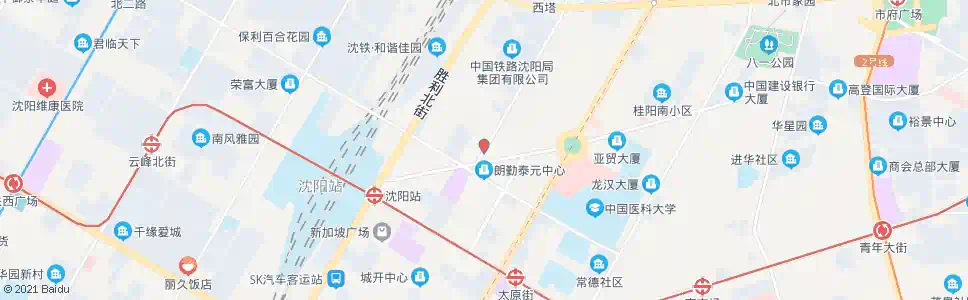 沈阳太原街中山路_公交站地图_沈阳公交_妙搜公交查询2024