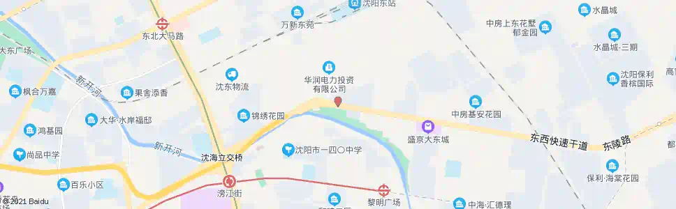 沈阳沈海热电厂_公交站地图_沈阳公交_妙搜公交查询2024