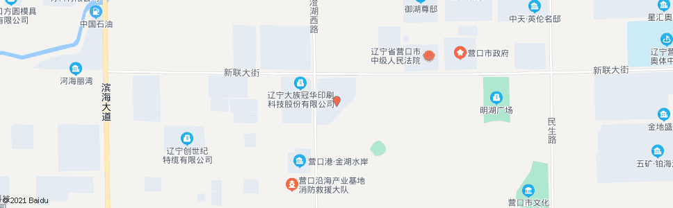 营口迎宾馆(新联大街)_公交站地图_营口公交_妙搜公交查询2024