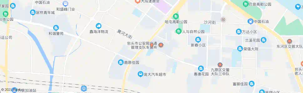 包头车管所_公交站地图_包头公交_妙搜公交查询2024