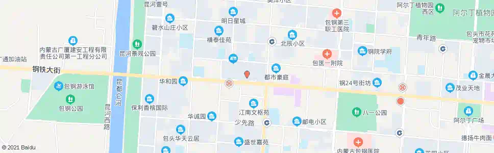 包头包钢招待所_公交站地图_包头公交_妙搜公交查询2024